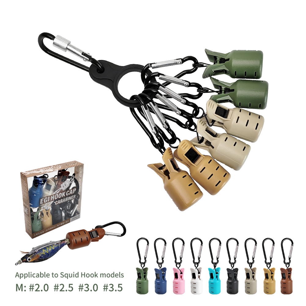 Fishing Hook Size - غطاء خطاف صيد الحبار مصنوع من