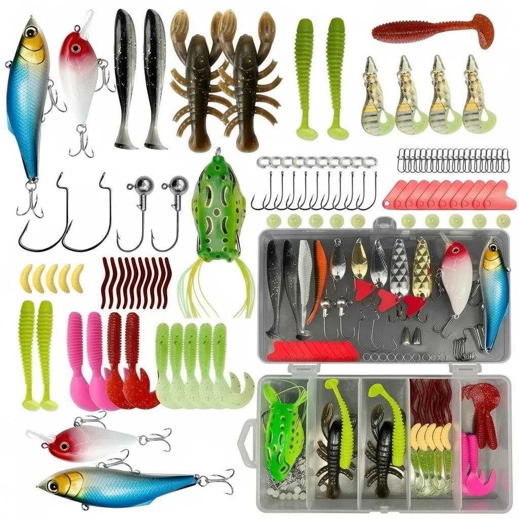Fishing Hook Box - مجموعة أدوات صيد السمك المميزة 133