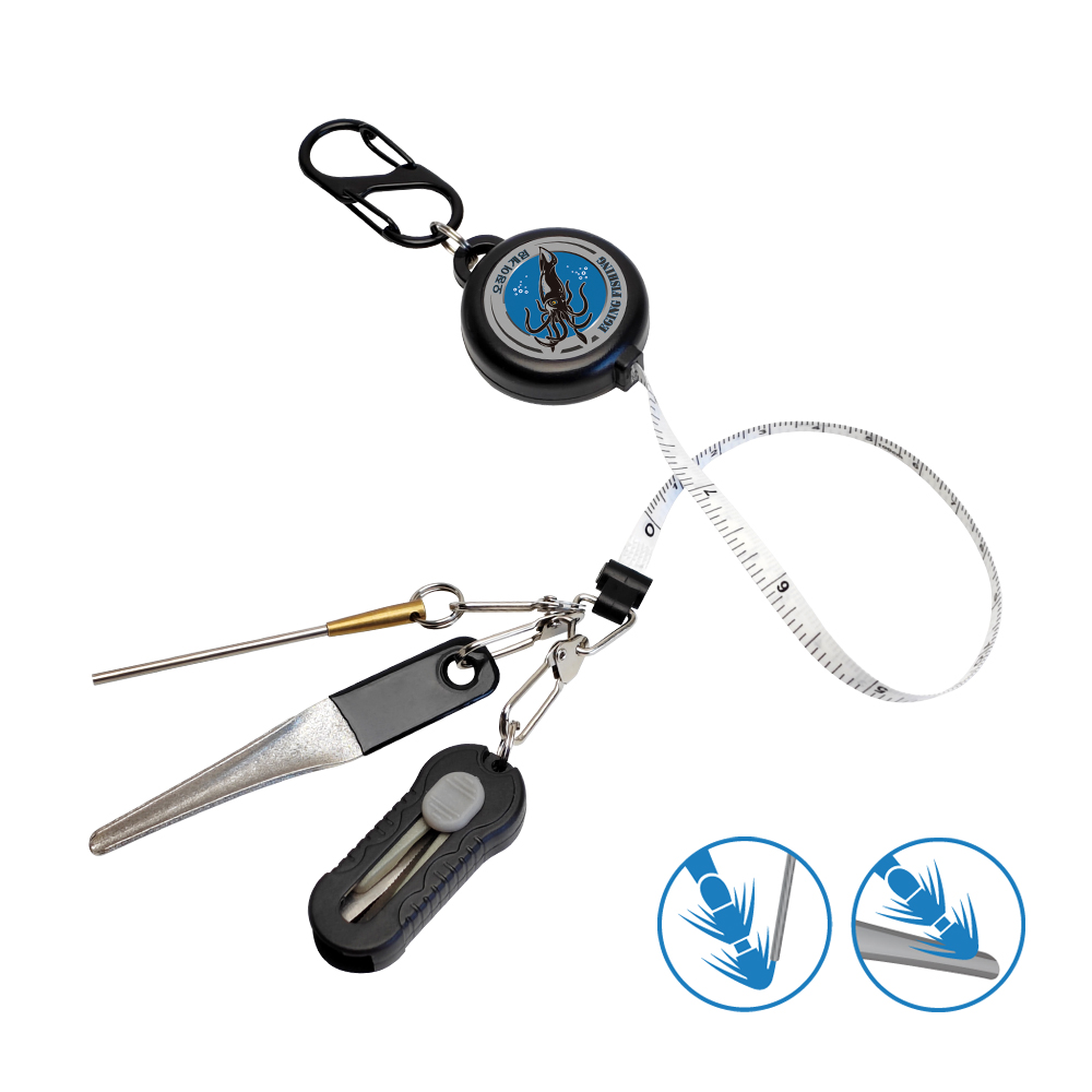 Fishing Hook Sharpener - طقم صيد الأسماك 4 في 1: