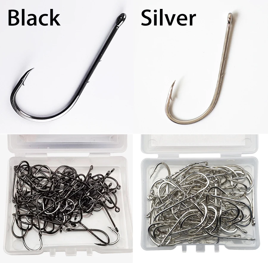 خطاف طعوم من الفولاذ عالي الكر - مراجعة Fishing Hook Assortment وسعره