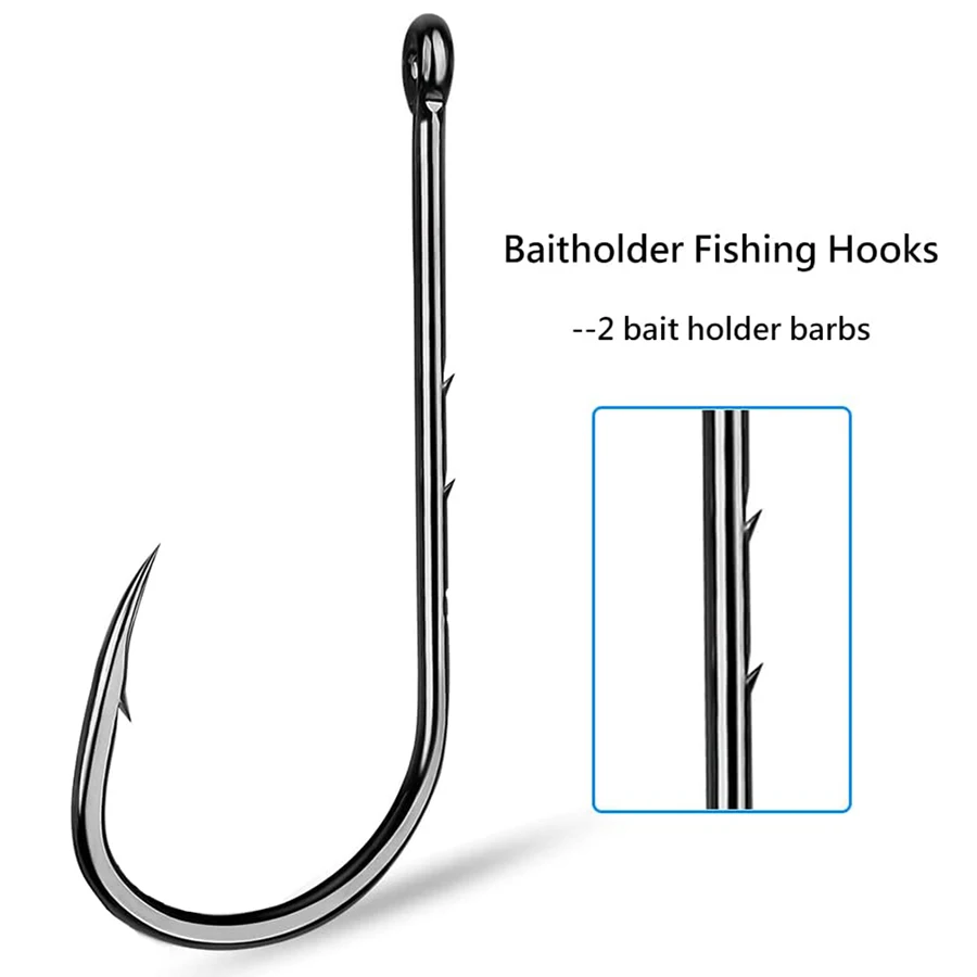 خطاف طعوم من الفولاذ عالي الكر - مراجعة Fishing Hook Assortment وسعره