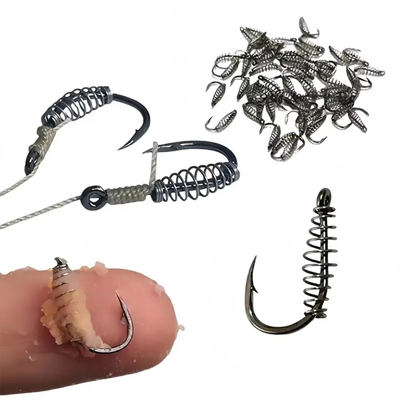 10-60 قطعة من خطافات الصيد الم - مراجعة Fishing Hook Circle وسعره