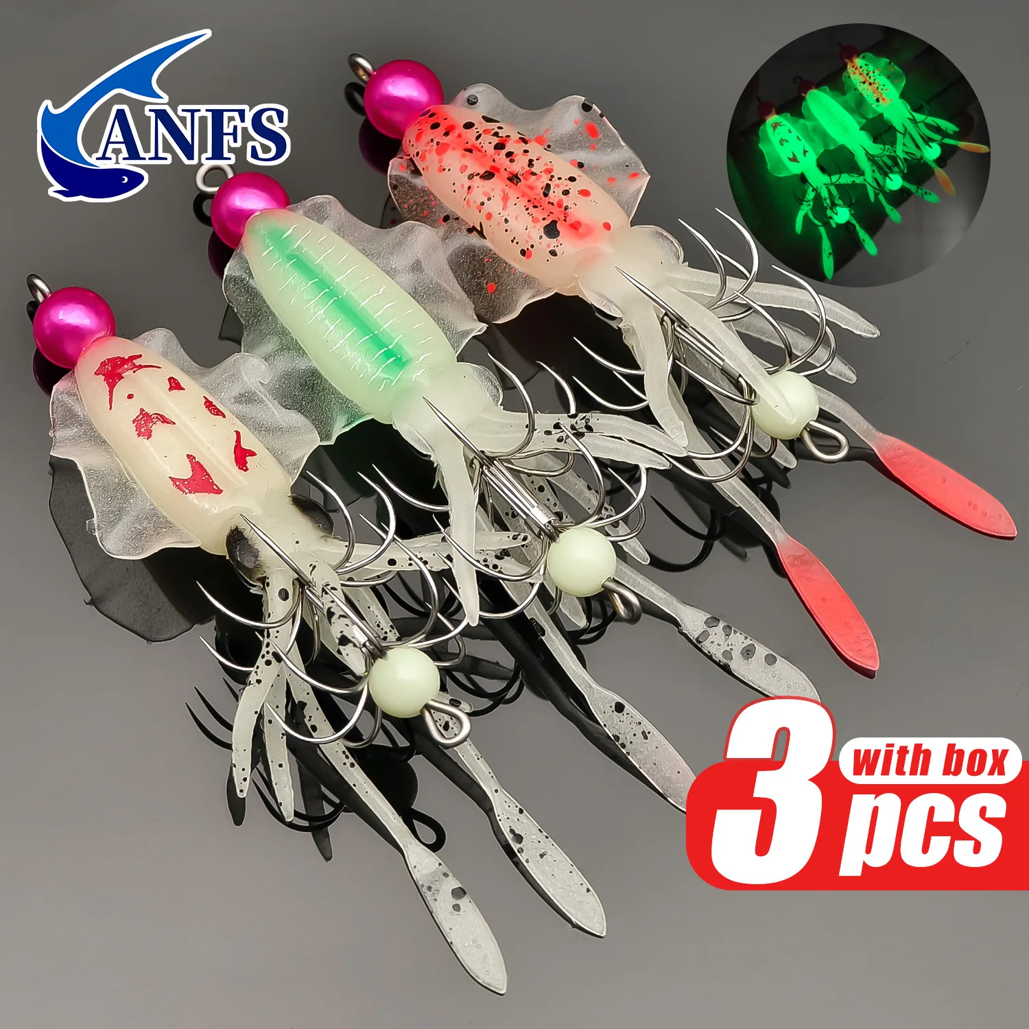 مجموعة أدوات تهزهز الحبار المض - مراجعة Fishing Hook Assortment وسعره