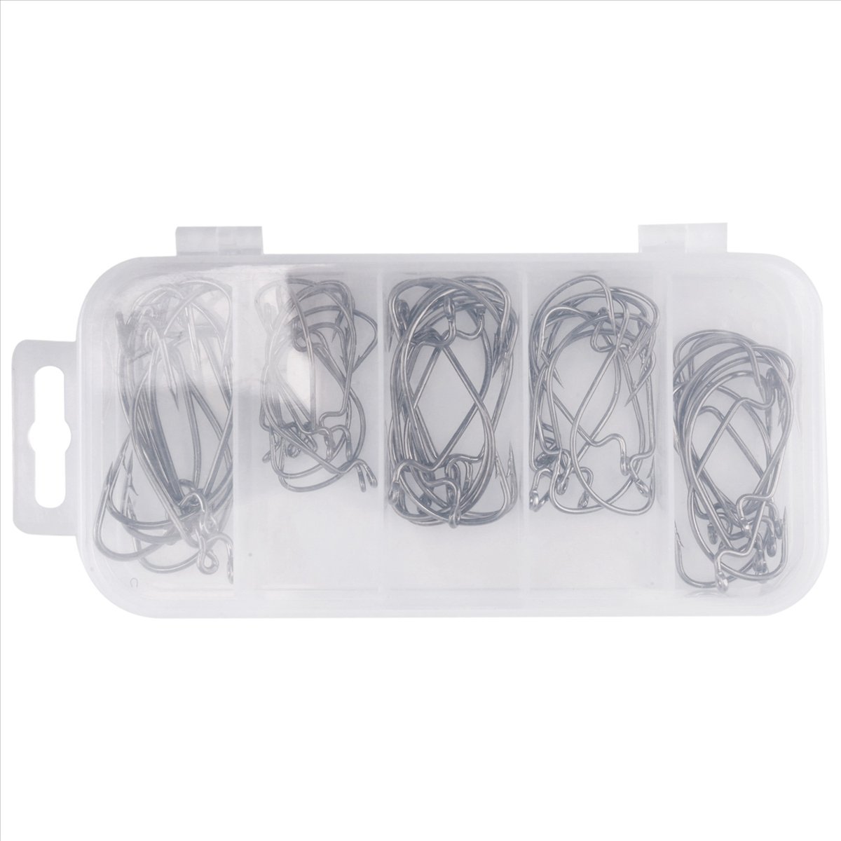 خطافات صيد AD45 51 قطعة من الف - مراجعة Fishing Hook Box وسعره