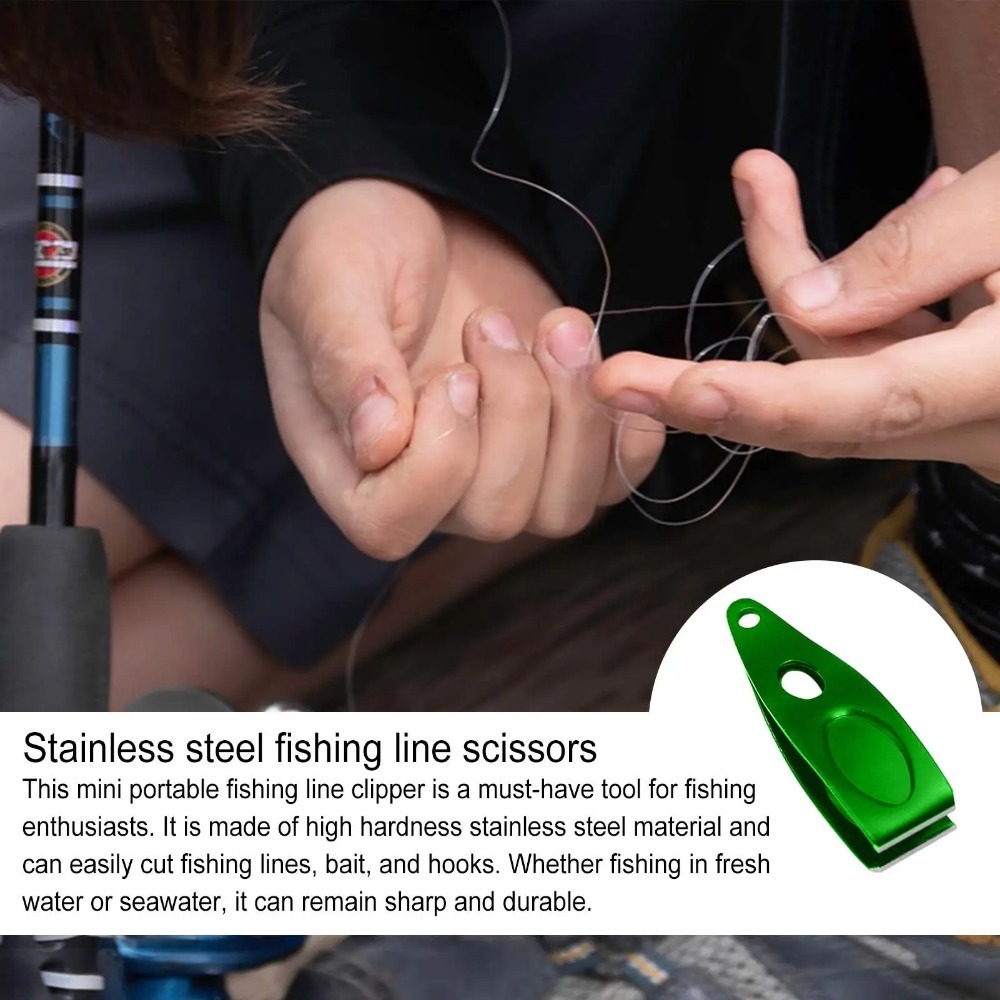 قطاعة خيوط صيد محمولة، مقصات و - مراجعة Fishing Hook Sharpener وسعره