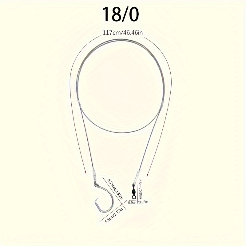 خطافات صيد من أسلاك الفولاذ ال - مراجعة Fishing Hook Circle وسعره